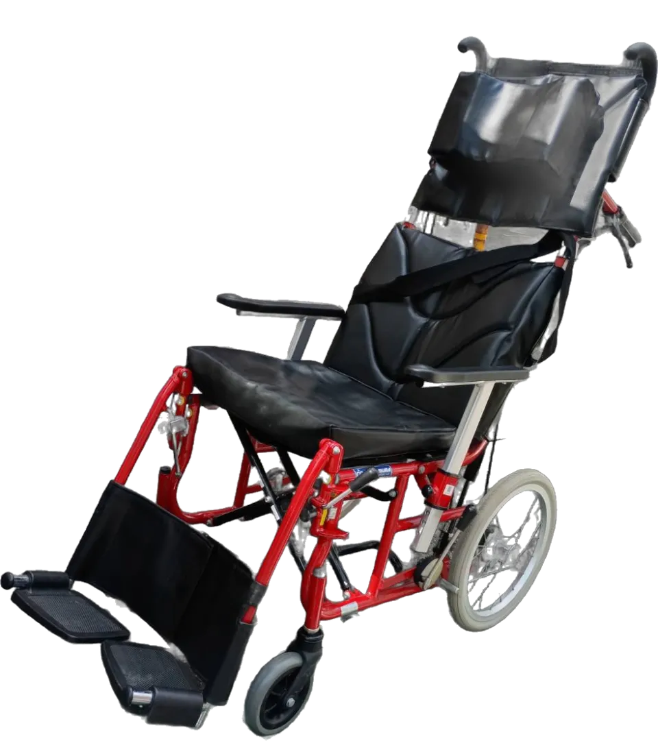 貸出用のリクライニング車いす